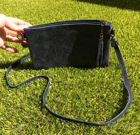 Borsa tracolla vera pelle 
