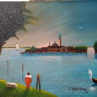Dipinto ad olio Naif