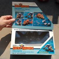 Dino Riders Stiracosaurus e Turret e minicomic