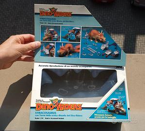Dino Riders Stiracosaurus e Turret e minicomic