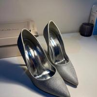 Décolleté gioiello argento - nuove - taglia 36