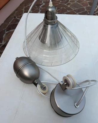 lampada a saliscendi in stile vintage -