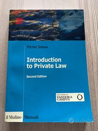 Introduction lo private law - Pietro Sirena