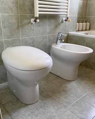 Coppia sanitari Pozzi-Ginori PARI AL NUOVO + Grohe
