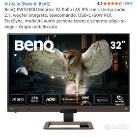 Monitor Gamin BenQ 32” 4K