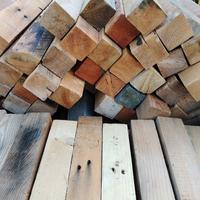 travetti in legno 70x70x 1mt 