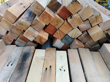 travetti in legno 70x70x 1mt 