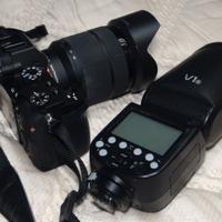 SONY Ilce 7MII + Flash Godox 1S