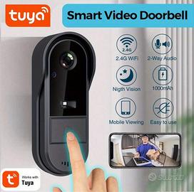 Campanello intelligente senza fili con videocamera