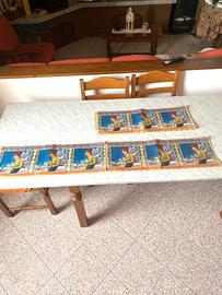 18 Fogli Anni 20 Carta Cm 70x25  Abbellimento