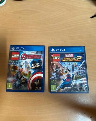 Lotto 2 Giochi Lego PS4