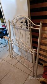 giro letto singolo ferro battuto 