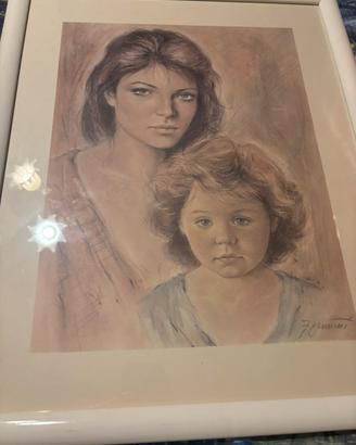 Quadro  fotolito Brunetti Fernando