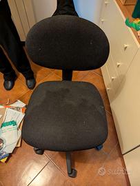 Sedia da Ufficio Nera