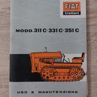 Libretto uso e manutenzione trattori Fiat 311 C 33
