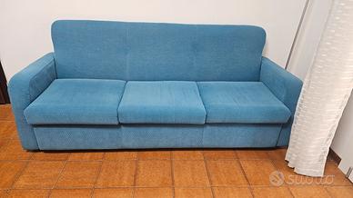 Divano Letto  blue 200x70