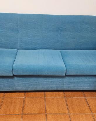 Divano Letto  blue 200x70
