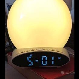 Sveglia Radio Luce da comodino - Arredamento e Casalinghi In