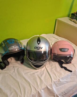 Casci moto da donna e uomo
