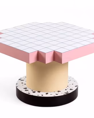 SuperCoffe table  blue grid seletti Superfuture co