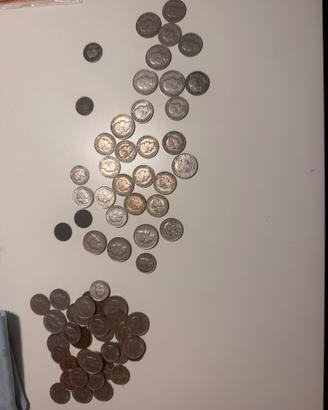 Lotto Monete centesimi franchi svizzeri Rappen