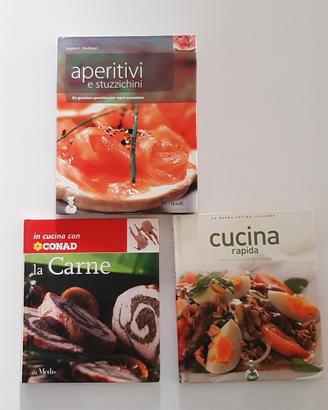 lotto libri di cucina