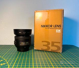 Obiettivo Nikon 35mm f/1.8G
