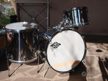 Batteria acustica ASBA 1974 inox 22/13/16