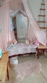 ballerina da trucco vintage rosa