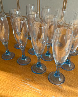 Servizio flûte e bicchieri acqua