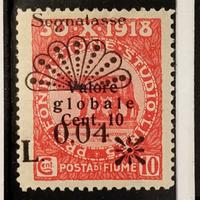 francobollo Fiume 1921