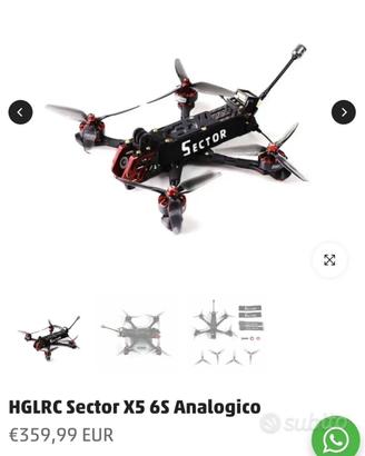 Bundle FPV Come NUOVO - Leggere descrizione