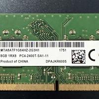SODIMM 8 GB DDR4-2400 MHz PC4-19200