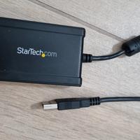 Scheda video esterna multi-monitor USB starteck