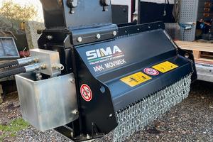 Trincia bidirezionale per miniescavatori TLE60