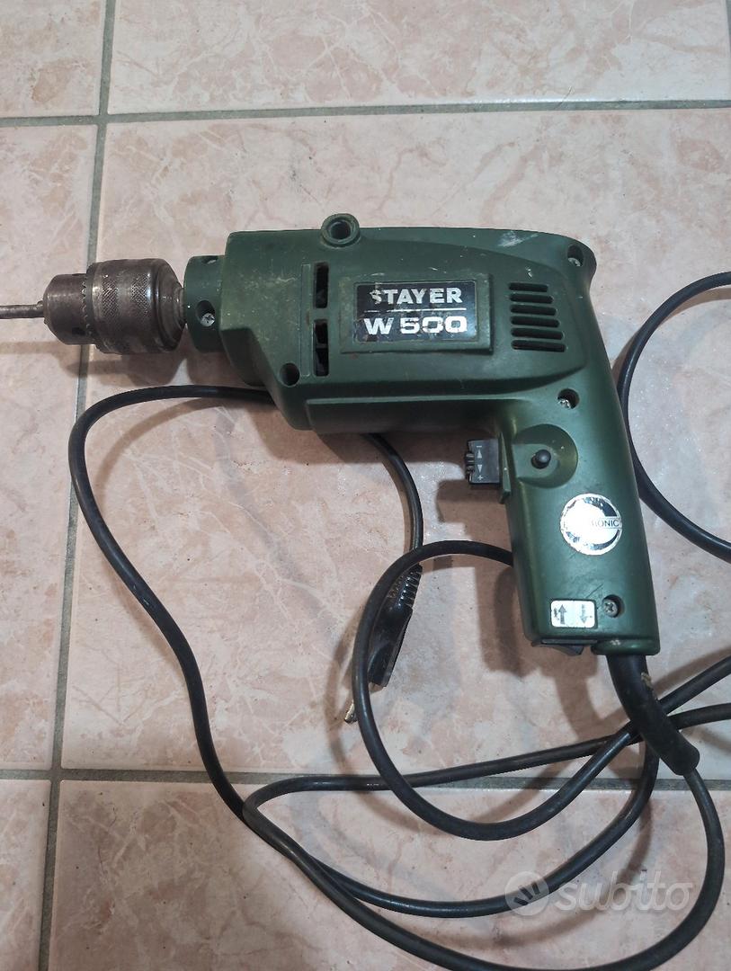 TRAPANO A PERCUSSIONE CON 2 VELOCITÀ MECCANICHE 1000W - STAYER TM 1000