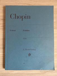 Chopin Etudes (studi) Urtext (spartiti pianoforte)