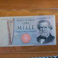 LIRE 1.000 VERDI 2° TIPO MEDUSA FdS