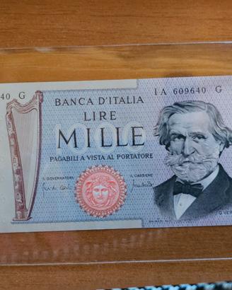 LIRE 1.000 VERDI 2° TIPO MEDUSA FdS