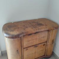 Mobile bar con giradischi anni 40