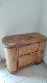 Mobile bar con giradischi anni 40