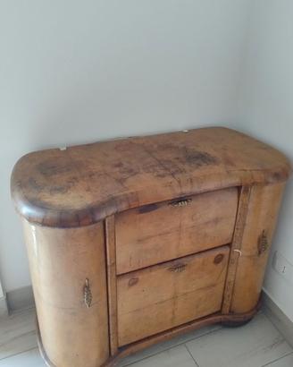 Mobile bar con giradischi anni 40