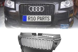 GRIGLIA AUDI A3 8P 08-12 LOOK RS3 NERO