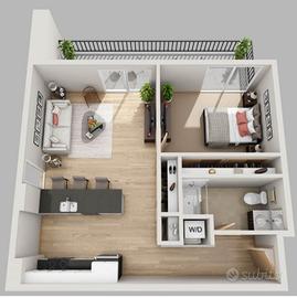 Grazioso bilocale arredato a Barasso