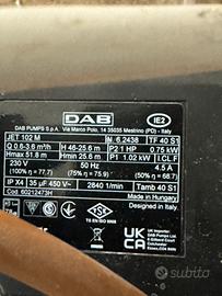Autoclave dab praticamente nuova con press control