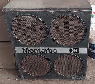 Casse montarbo vintage .molto potenti