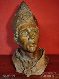 statua di san Gennaro patrono di Napoli