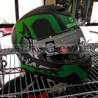 Casco shark skwal trion mat led