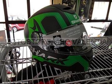Casco shark skwal trion mat led