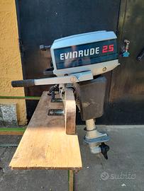 Canotto e motore EVINRUDE 2,5 HP
